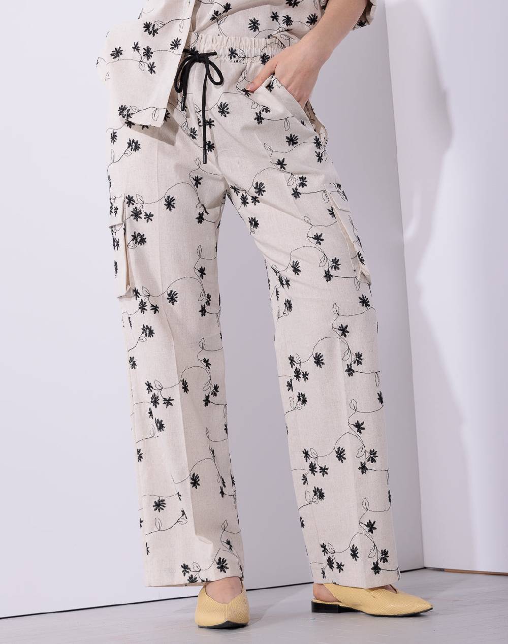 Risskio Anton - Pantalone in misto lino