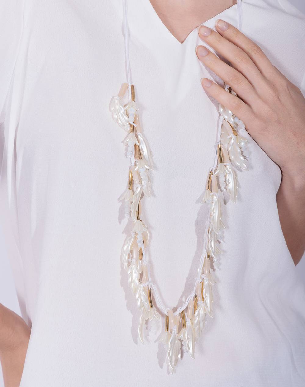 Risskio Aroa - Collana Effetto Foglie