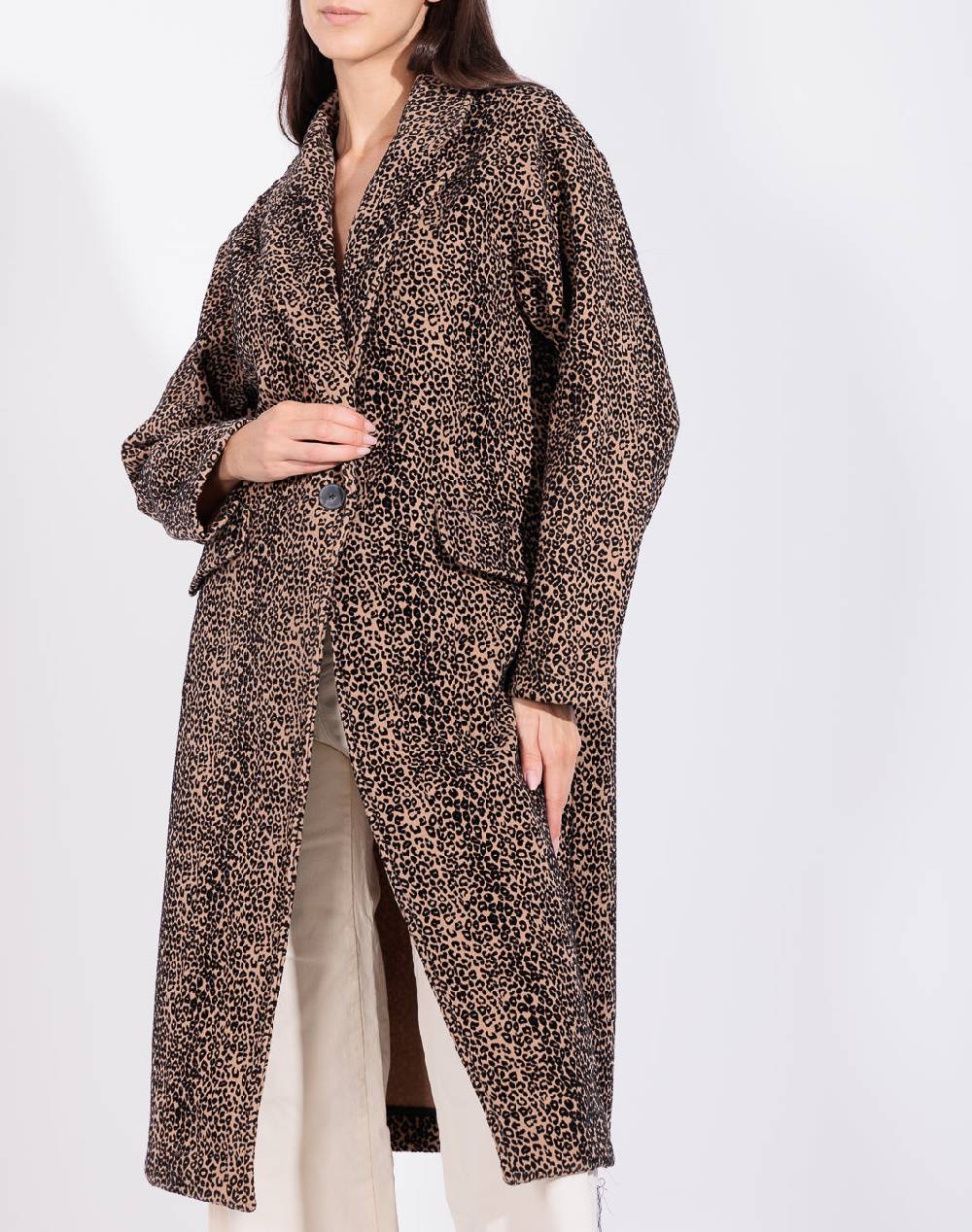 Risskio Axel - Cappotto Stampa Animalier