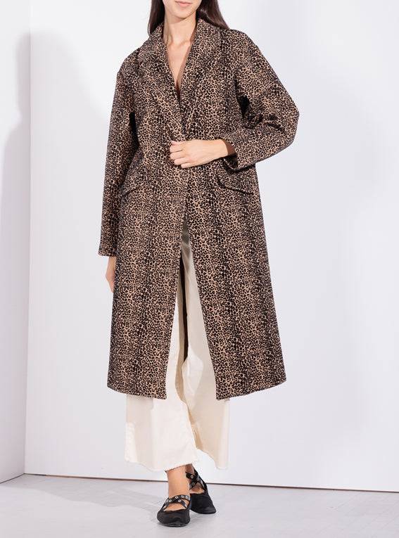 Risskio Axel - Cappotto stampa animalier