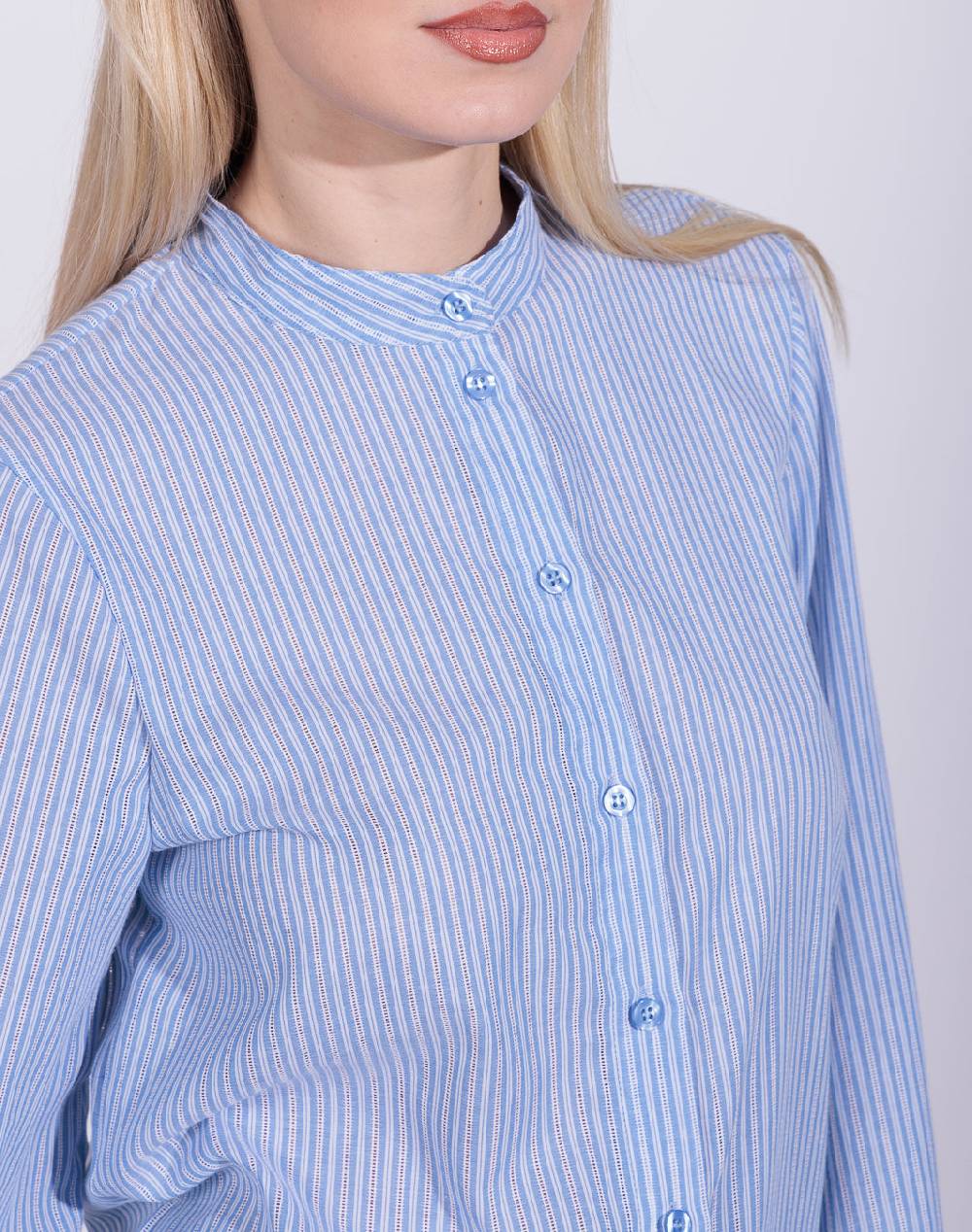 Risskio Aziza - Camicia In Mussola Traforata