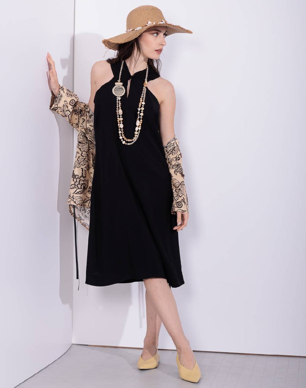 Risskio Beltran - Abito In Misto Viscosa