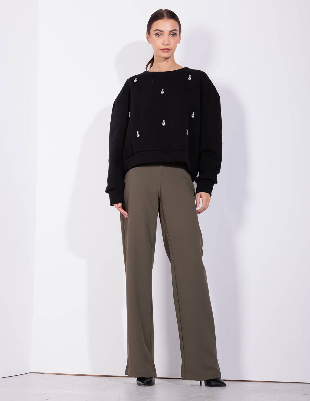 Risskio Benjamin - Felpa Con Applicazioni