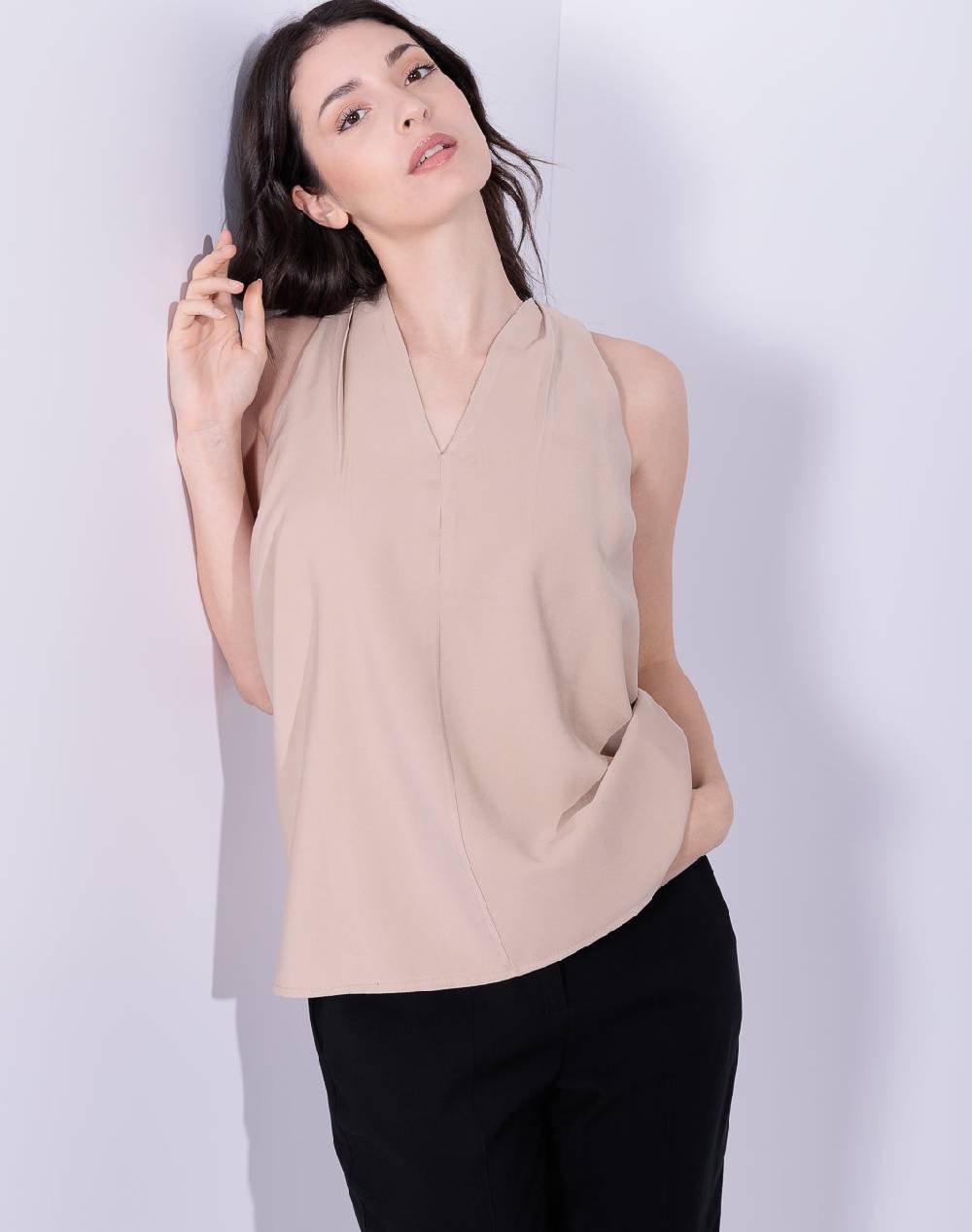 Risskio Biel - Top in misto viscosa