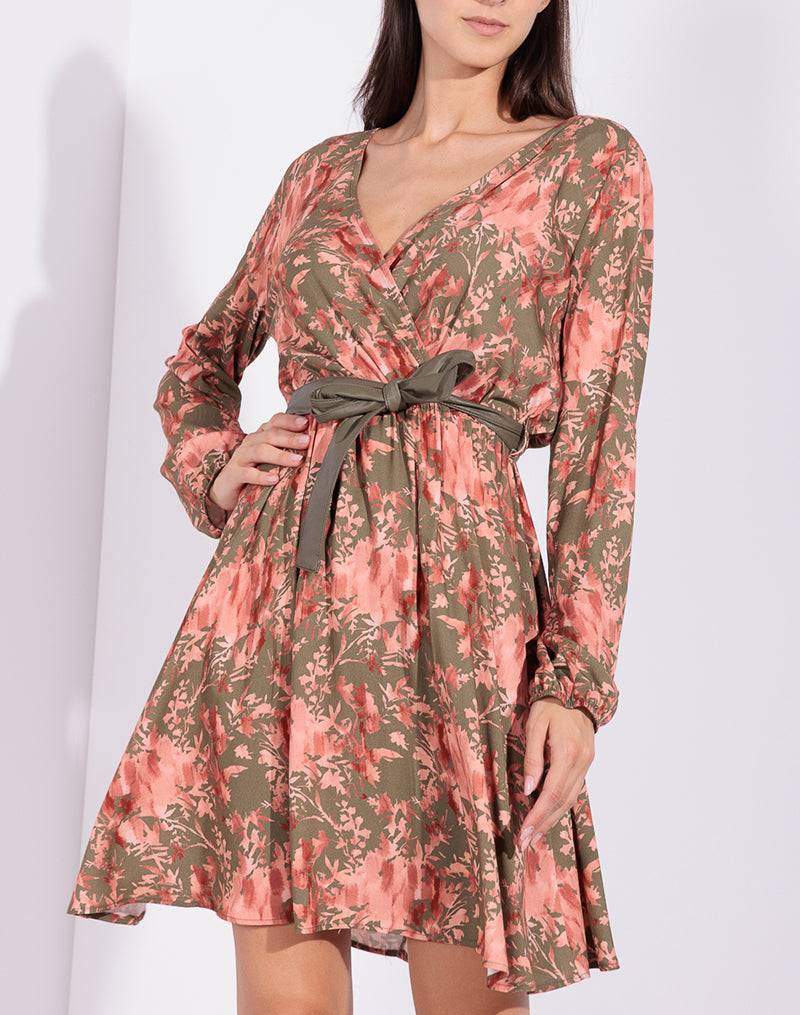 Risskio Camila - Abito in viscosa stampata