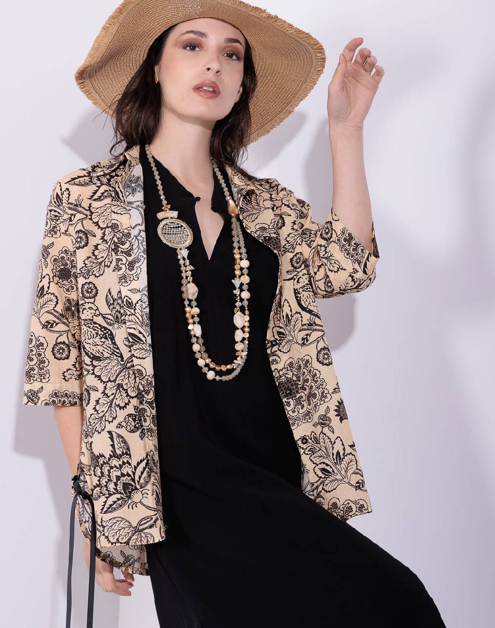 Risskio Camilo - Camicia over in mussola