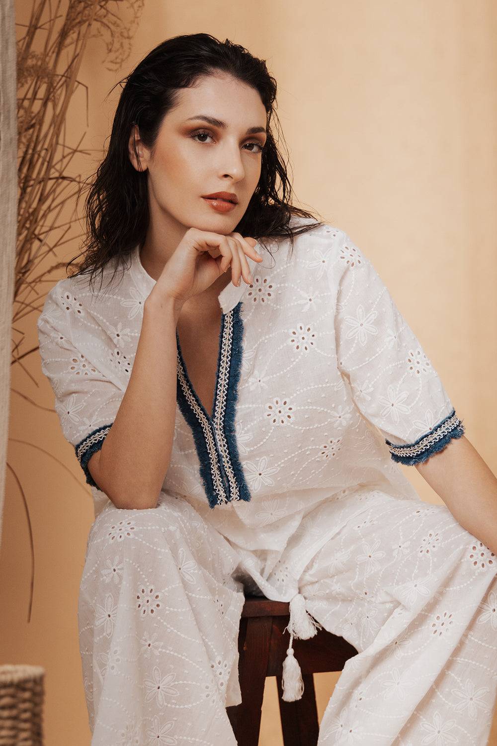 Risskio Conrado - Blusa in Pizzo San Gallo