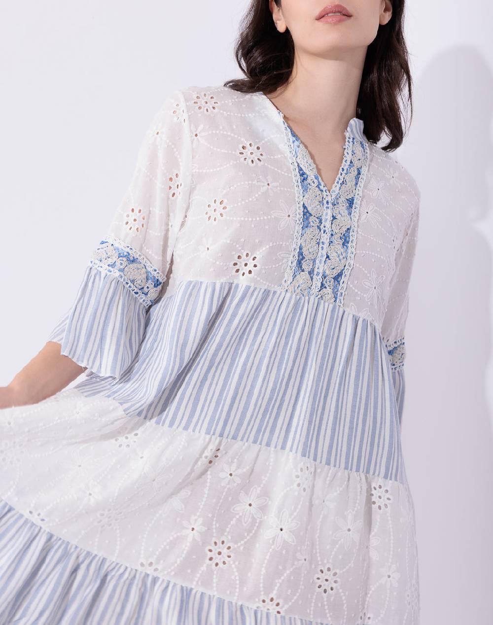 Risskio Cristobal - Abito Corto A Balze