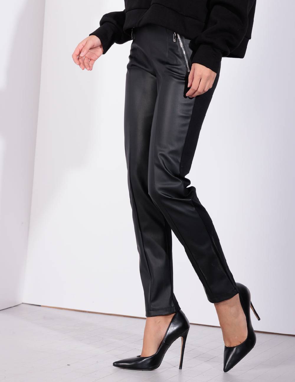 Risskio Dante - Leggins in ecopelle