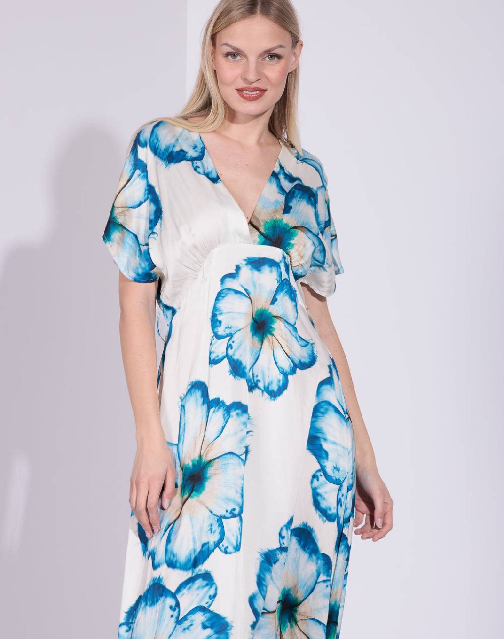 Risskio Farah - Abito In Viscosa Stampata