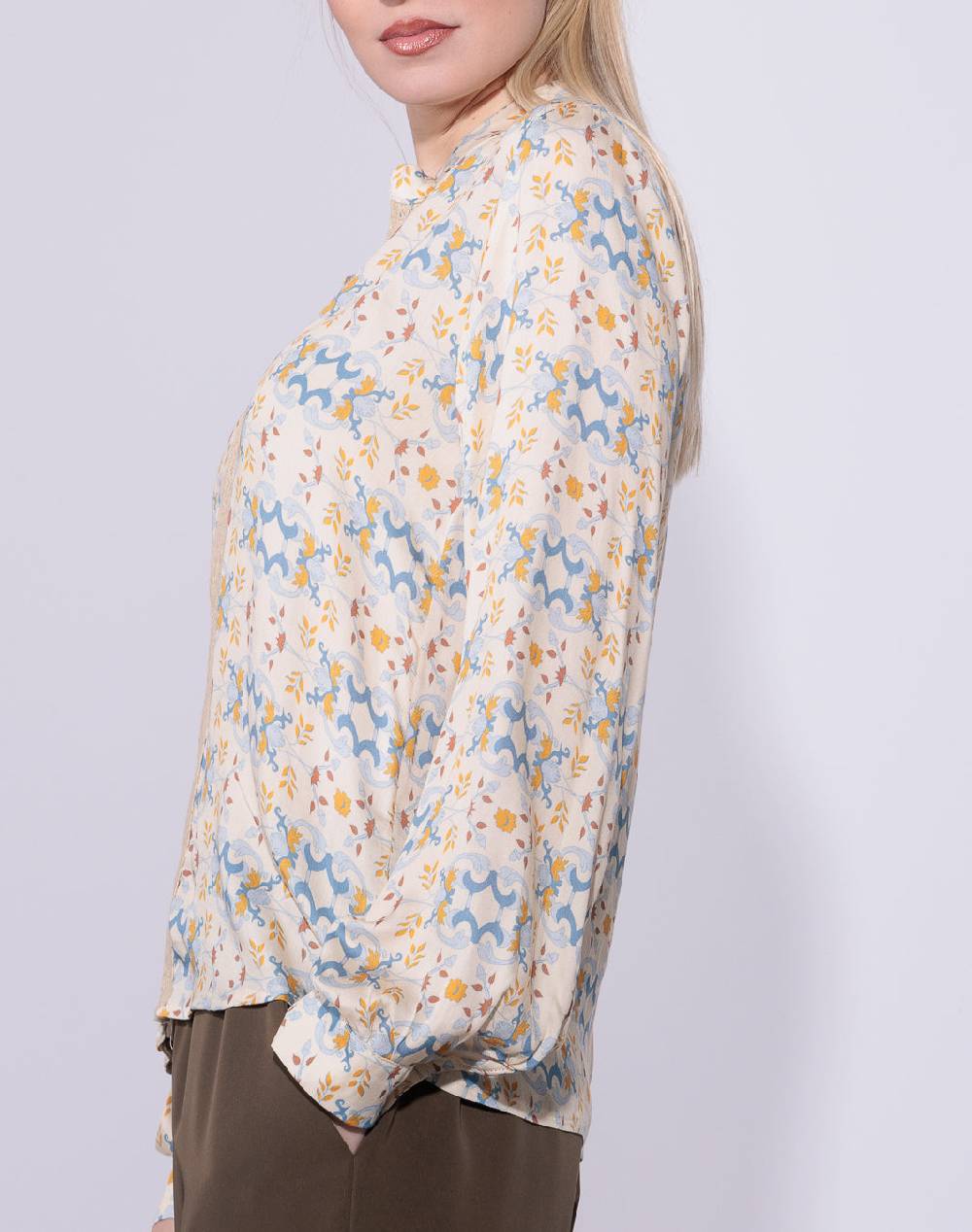 Risskio Farida - Blusa Tunisienne In Viscosa