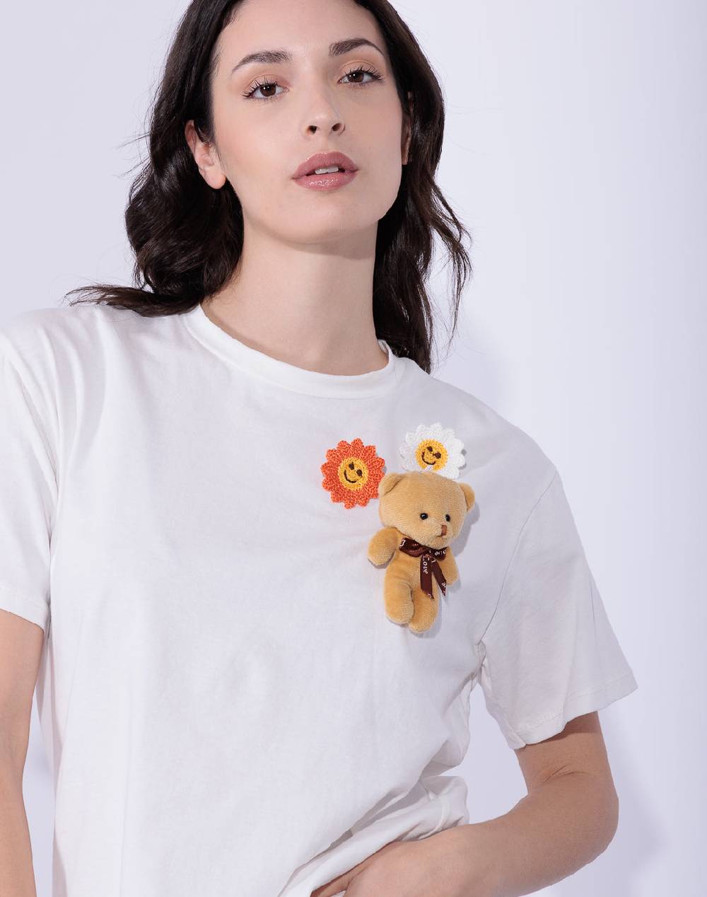 Risskio Fidele - T-shirt con spille