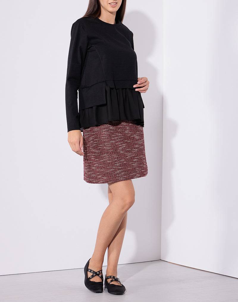 Risskio Finlay - Felpa Bi-materica