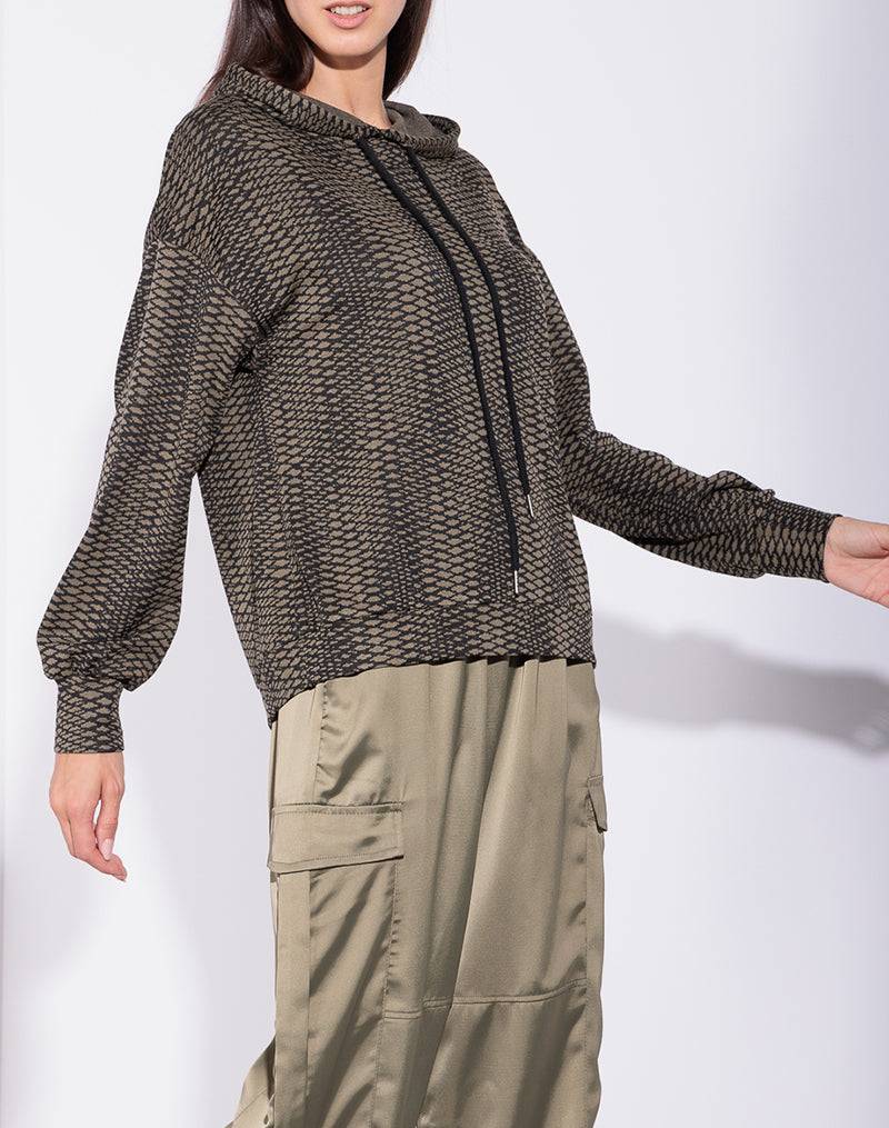 Risskio Frankie - Felpa Pitonata