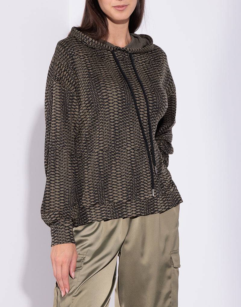 Risskio Frankie - Felpa pitonata