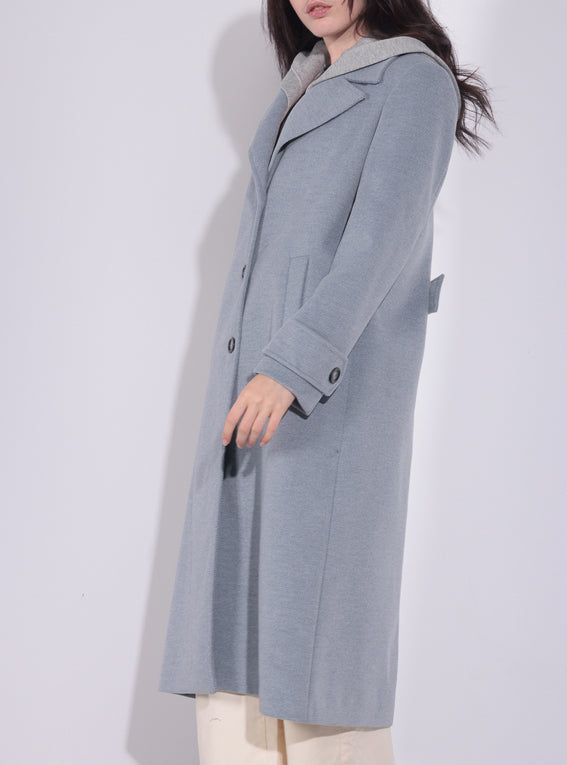 Risskio George - Cappotto Lungo In Panno