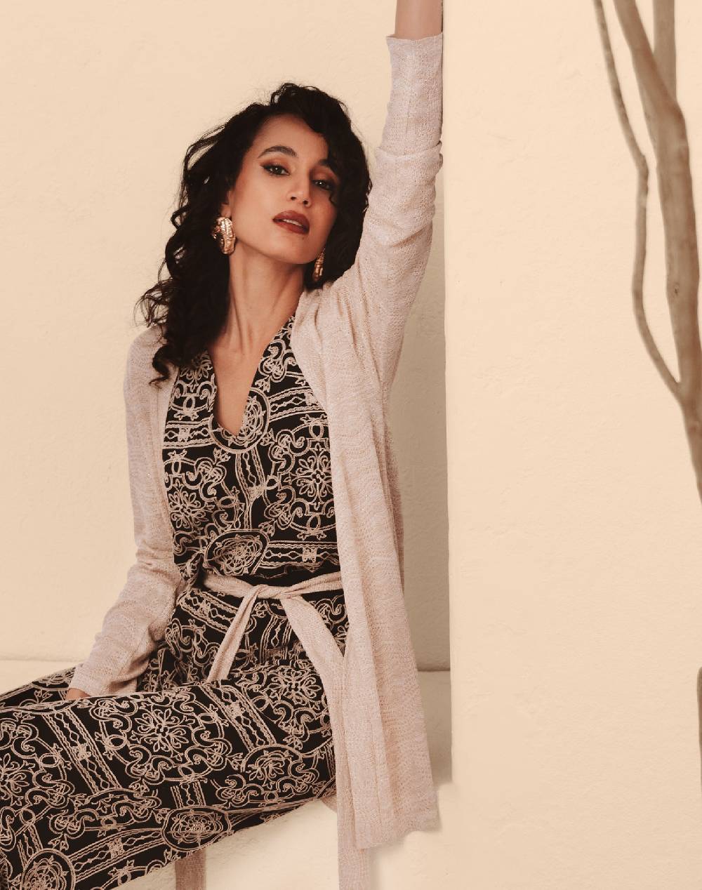 Risskio Idrissa - Cardigan lurex