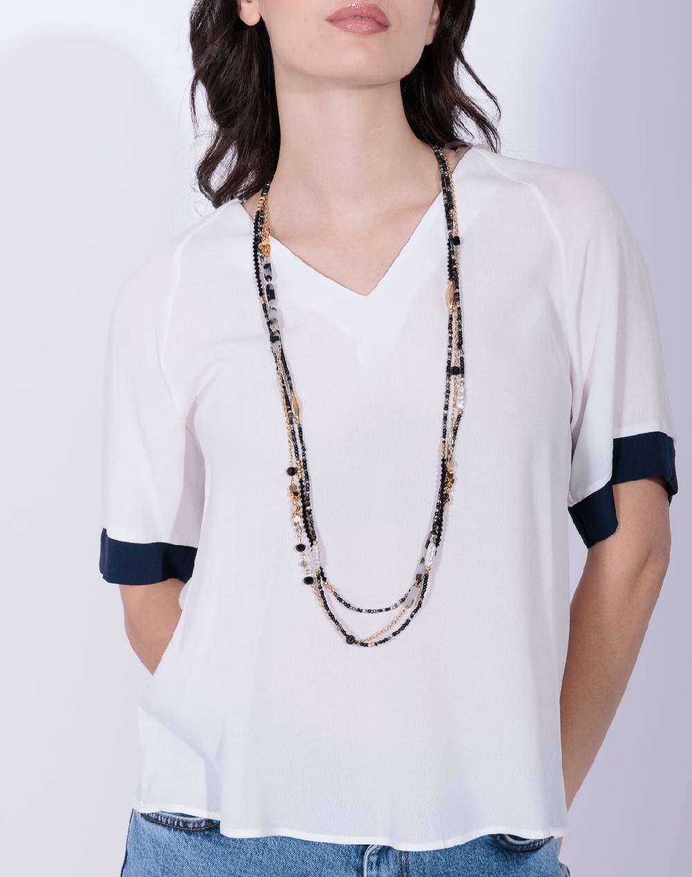 Risskio Jose - Collana Con Perline