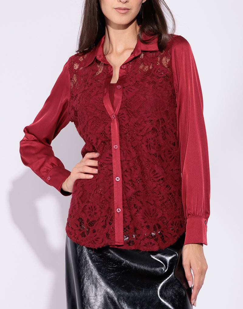 Risskio Leilani - Camicia In Pizzo