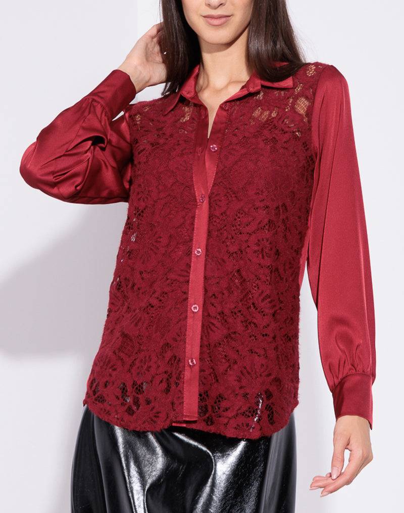 Risskio Leilani - Camicia in pizzo