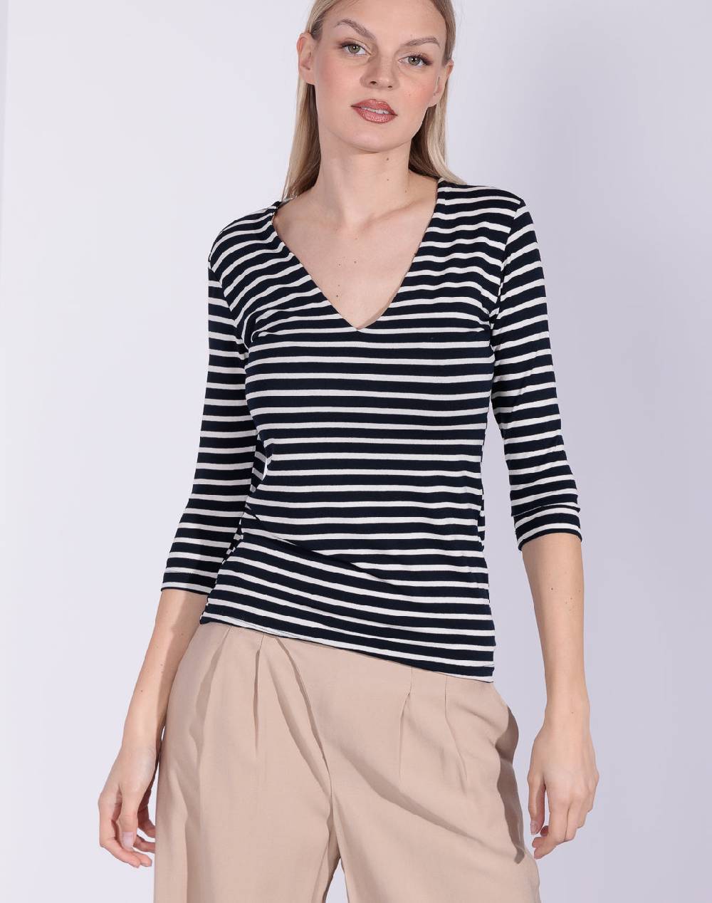 Risskio Nadim - Maglia A Righe