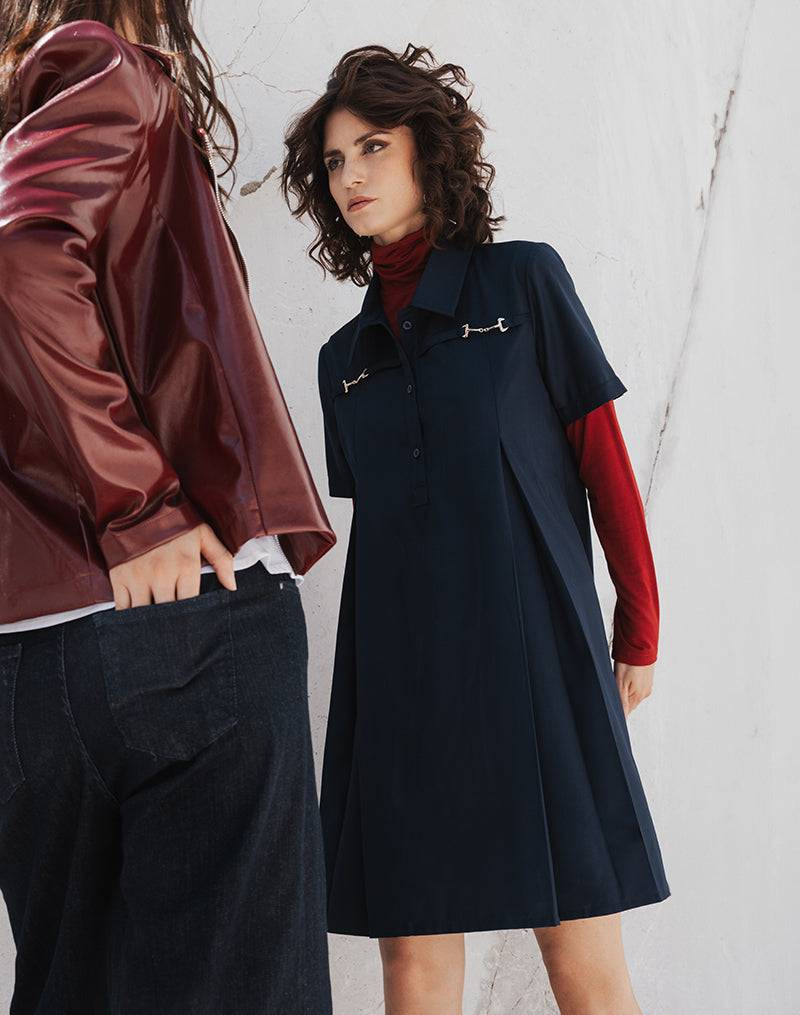 Risskio Nicole - Abitino Con Pieghe