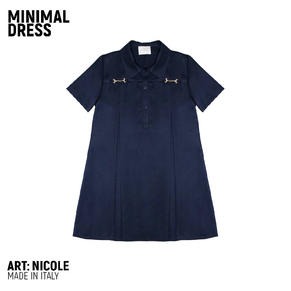 Risskio Nicole - Abitino con pieghe