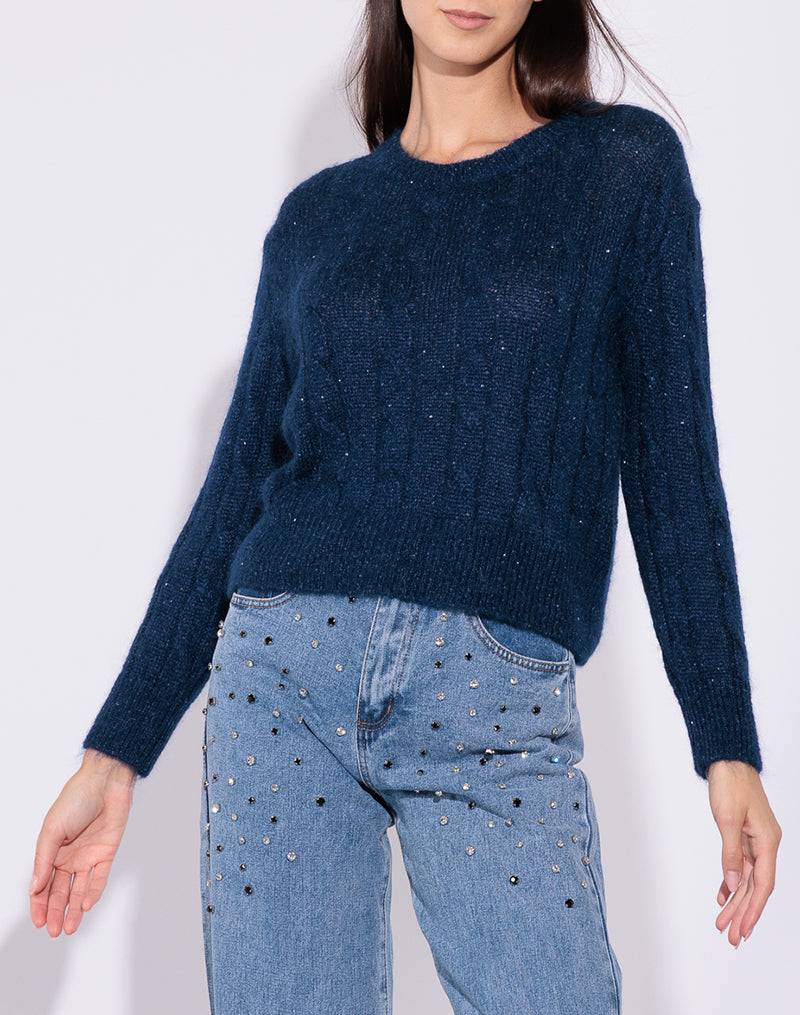 Risskio Oliver - Maglia in filato a girocollo