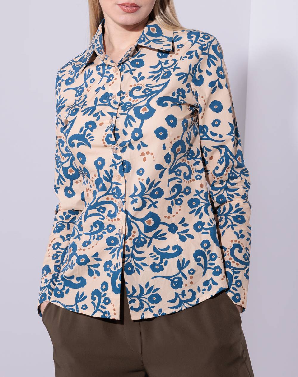 Risskio Sarah - Gonna In Popeline Stampato