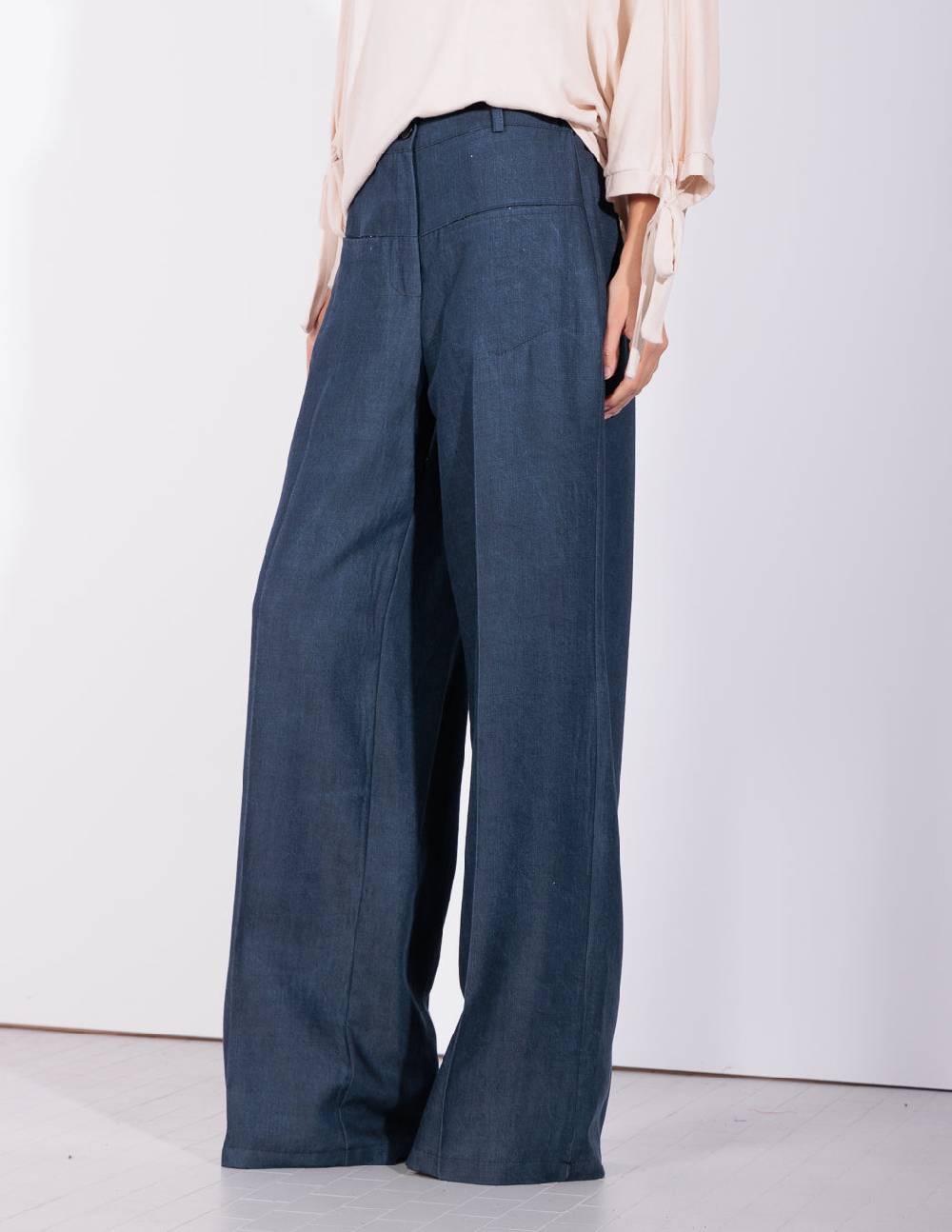 Risskio Shane - Pantalone in tencel