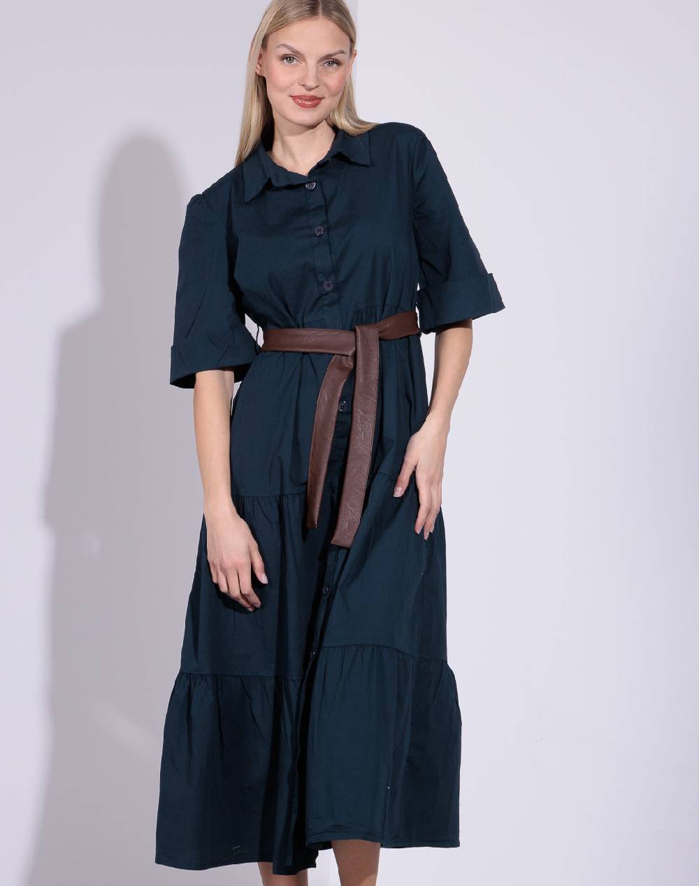 Risskio Sophia - Abito In Cotone Enzimato