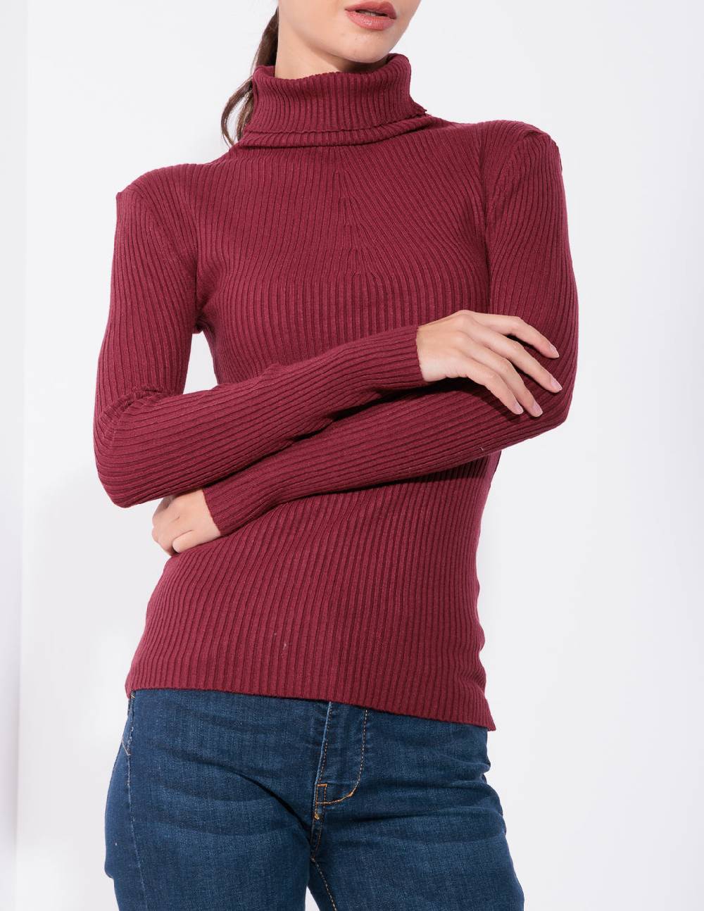 Risskio Serse Winter Edition - Dolcevita In Filato Invernale A Costine