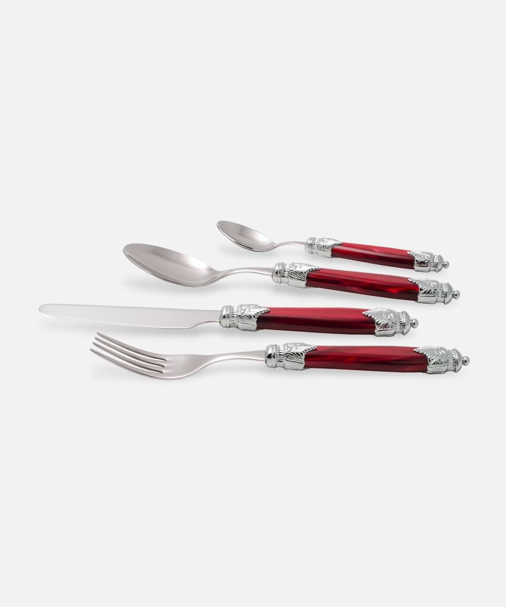 Rivadossi Sandro Arianna Argento Set 24 pezzi tavola