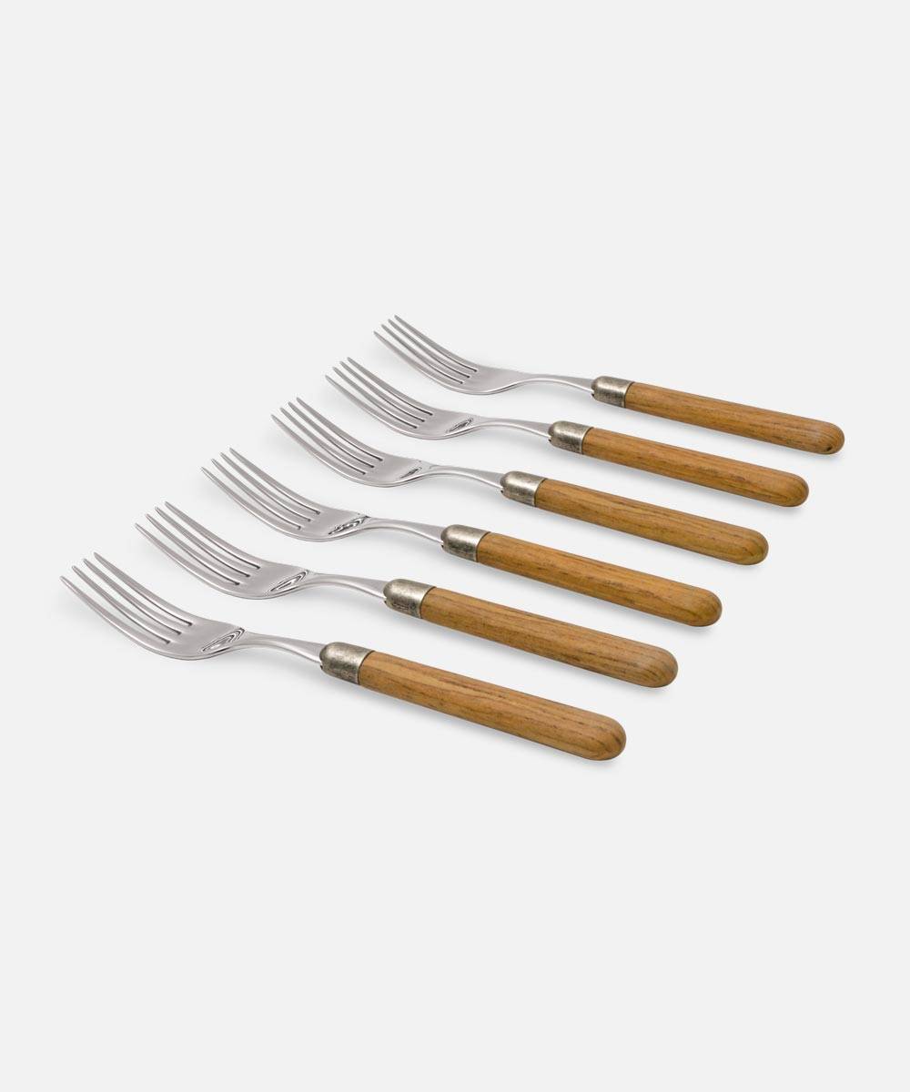 Rivadossi Sandro Cortina Set 6 forchette tavola