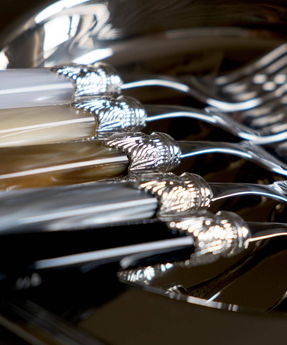 Rivadossi Sandro Laura Argento 4 Pezzi Tavola