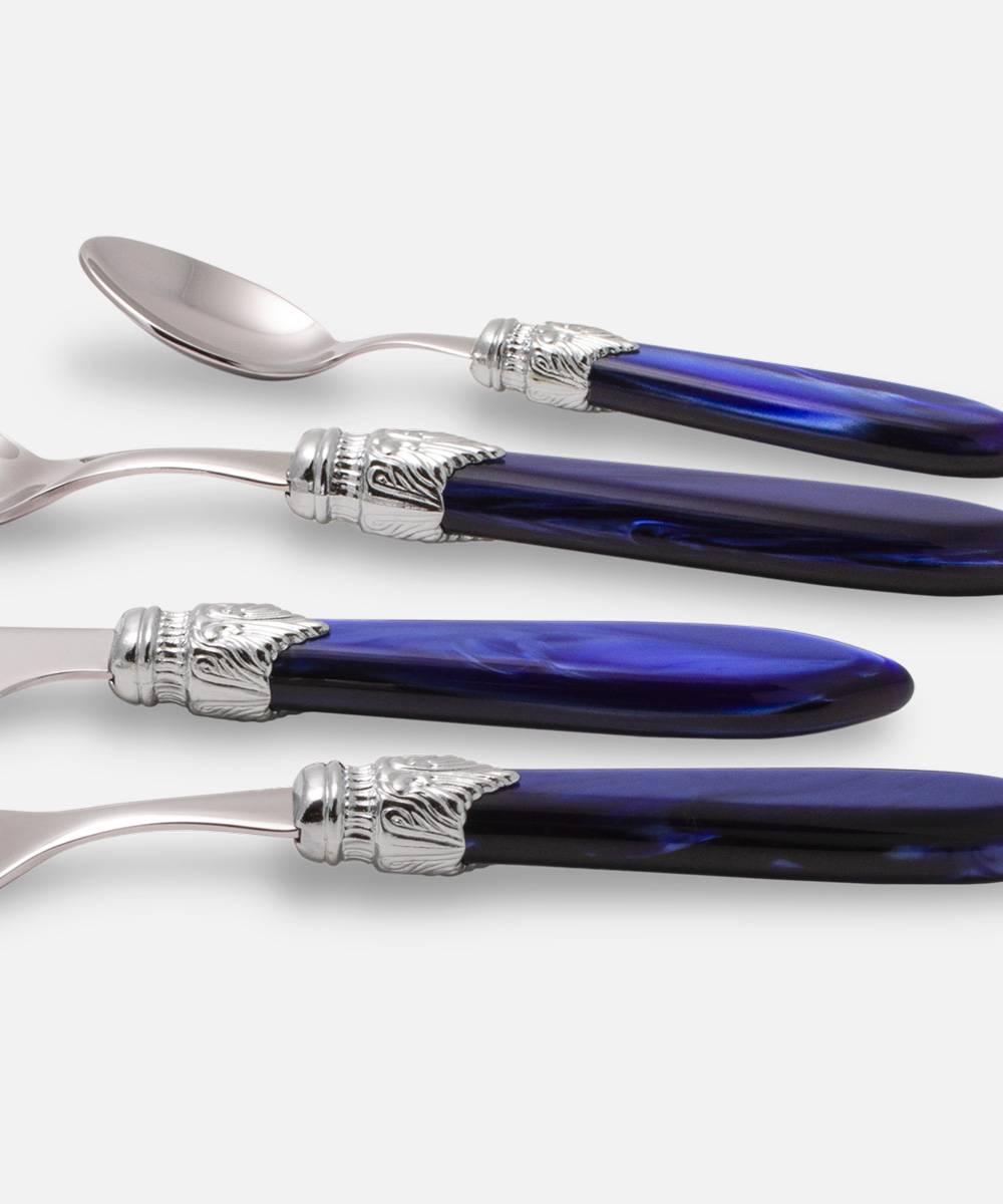 Rivadossi Sandro Laura Argento Set 24 Pezzi Tavola