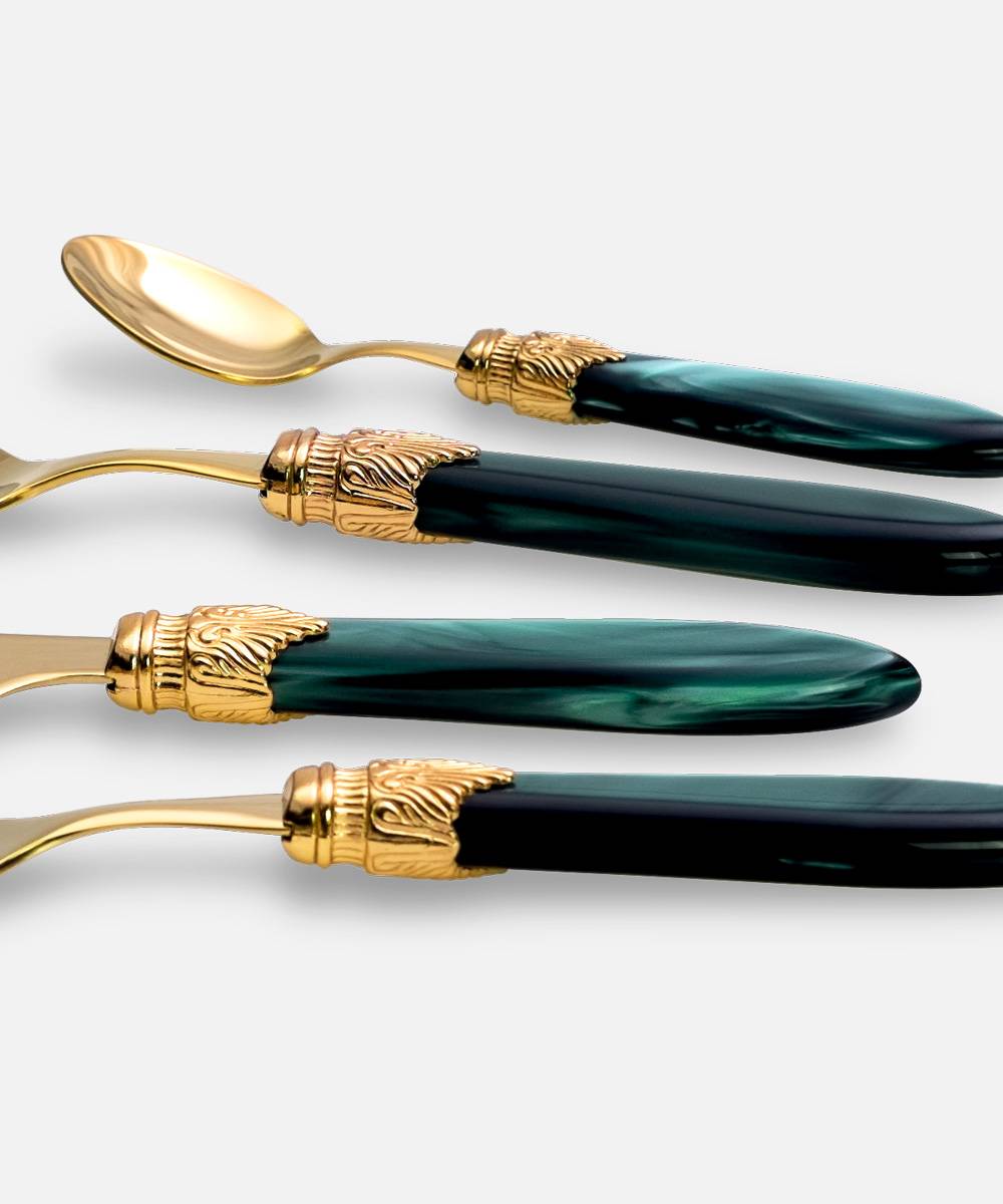 Rivadossi Sandro Laura Oro Set 24 Pezzi Tavola