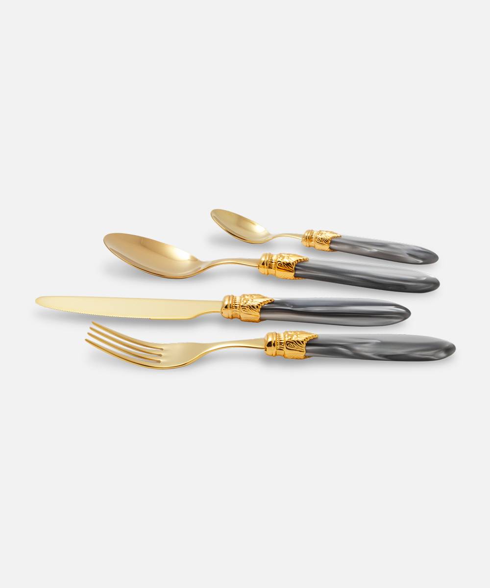 Rivadossi Sandro Laura Oro Set 24 pezzi tavola