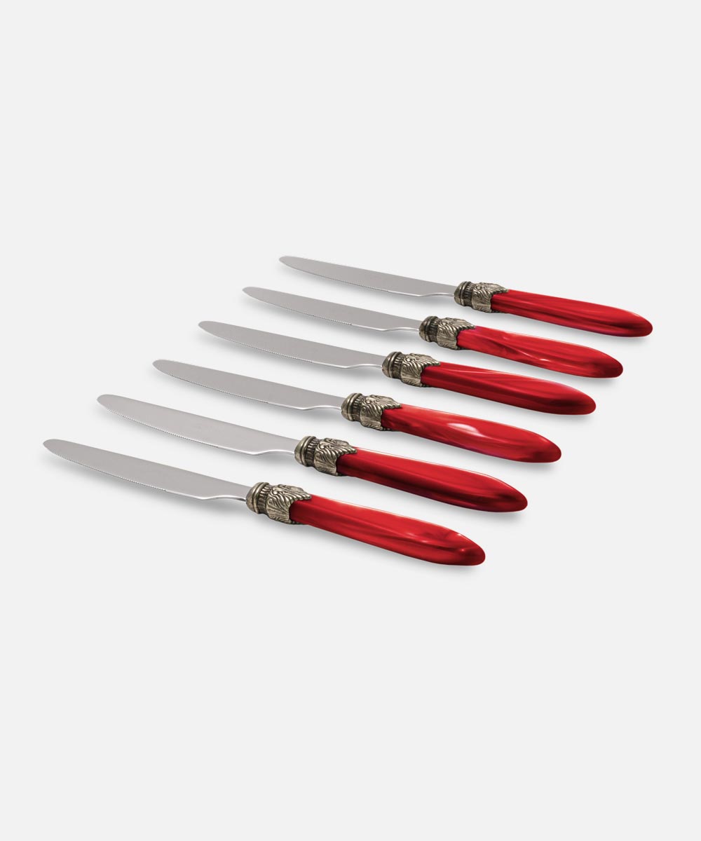 Rivadossi Sandro Laura Set 6 coltelli tavola