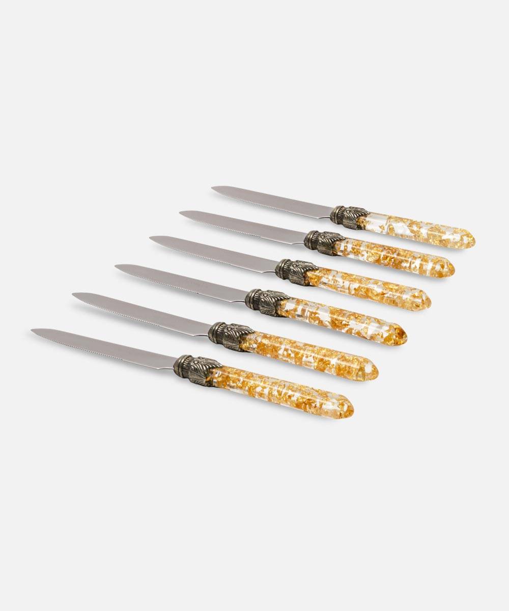 Rivadossi Sandro Luna Set 6 coltelli tavola