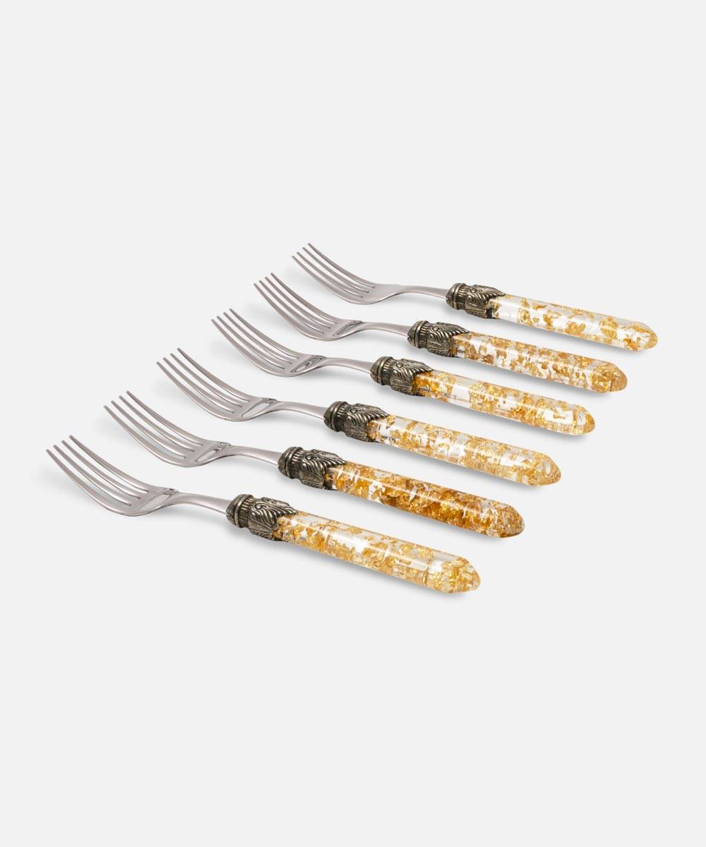 Rivadossi Sandro Luna Set 6 forchette tavola