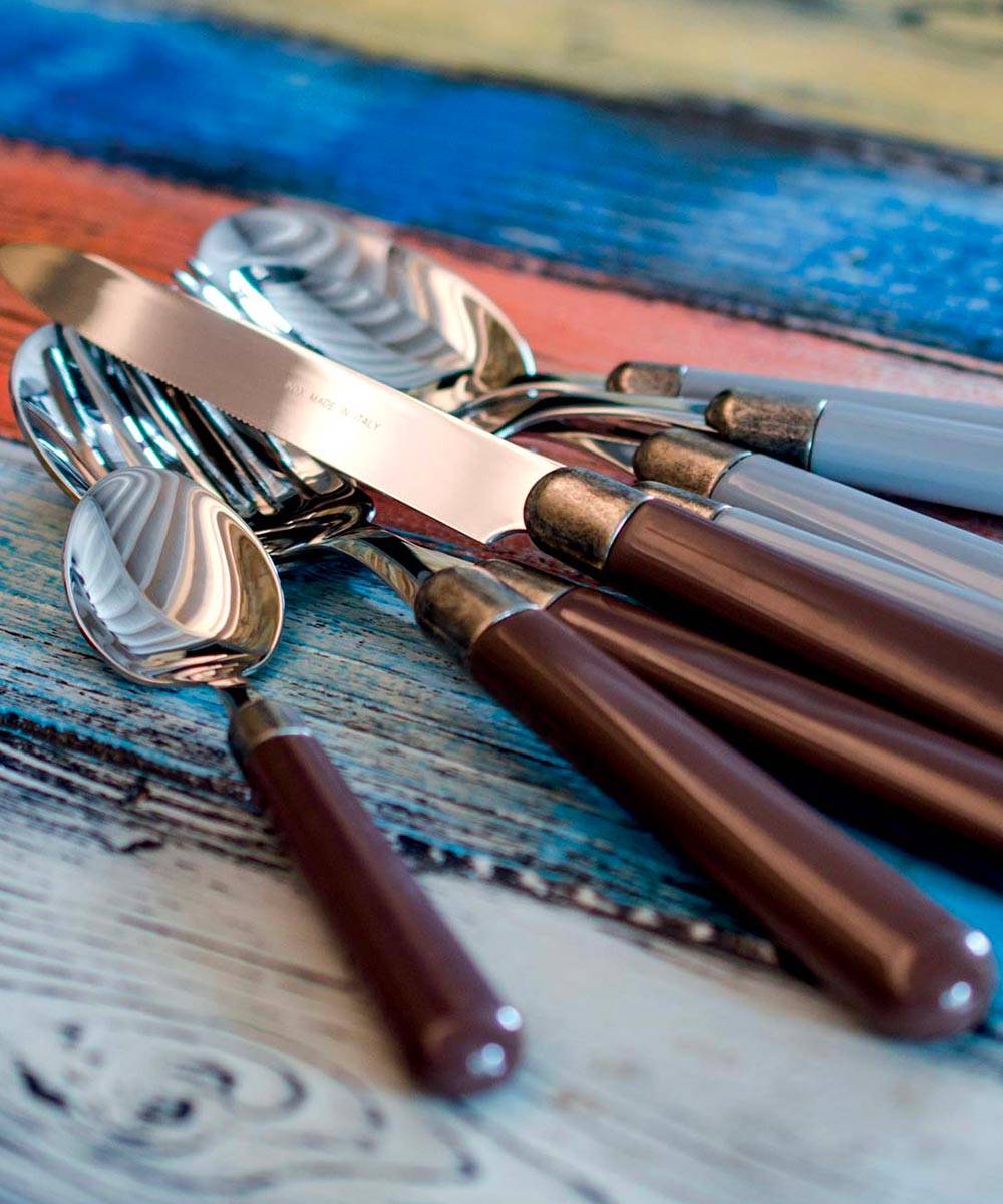 Rivadossi Sandro Osteria Set 6 Coltelli Tavola