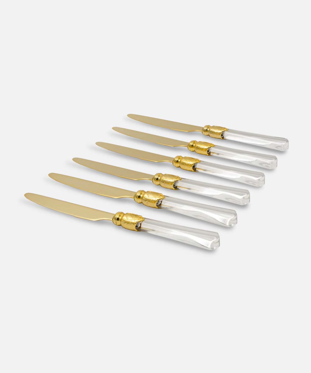 Rivadossi Sandro Vittoria Oro Set 6 coltelli tavola