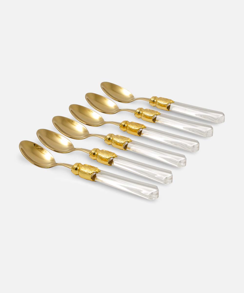 Rivadossi Sandro Vittoria Oro Set 6 cucchiaini caffè