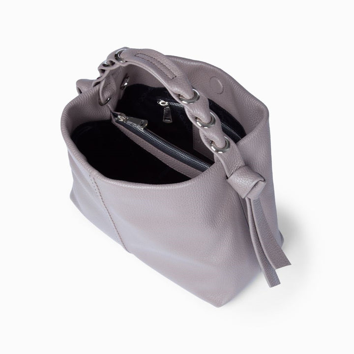 Roberta Gandolfi Asia Small Borsa A Mano In Pelle Con Tracolla Staccabile