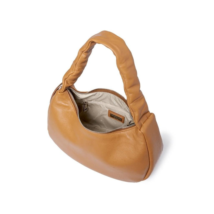 Roberta Gandolfi Azzurra Hobo Small In Morbida Pelle Nappa Con Manico Arricciato Regolabile