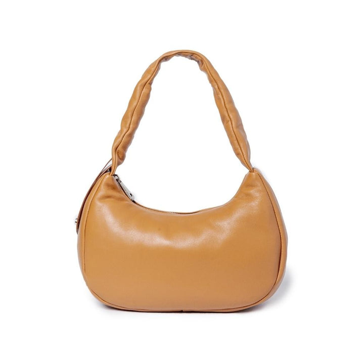 Roberta Gandolfi Azzurra Hobo Small In Morbida Pelle Nappa Con Manico Arricciato Regolabile