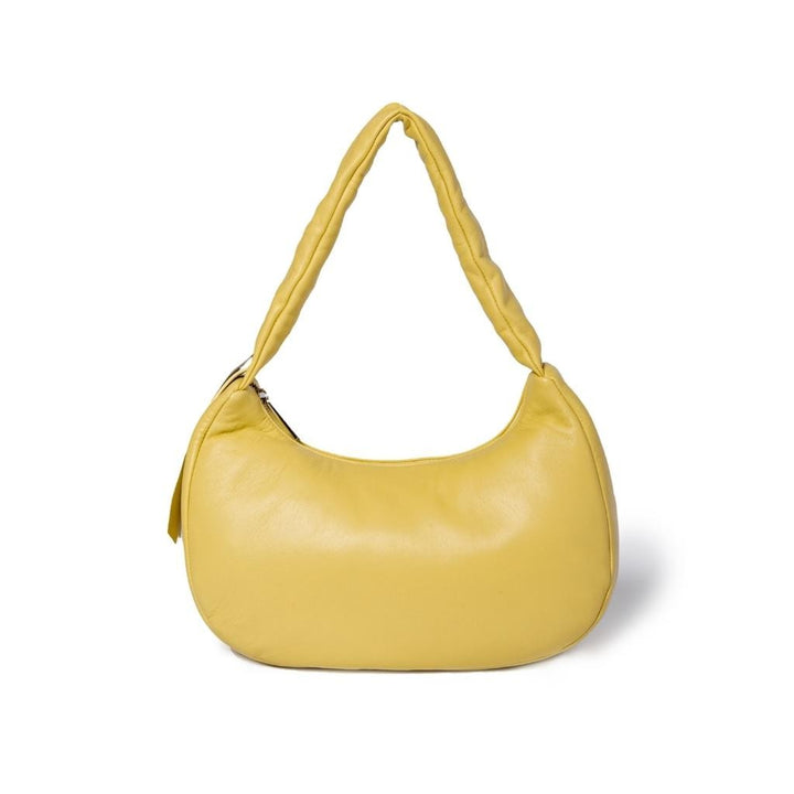 Roberta Gandolfi Azzurra Hobo Small In Morbida Pelle Nappa Con Manico Arricciato Regolabile
