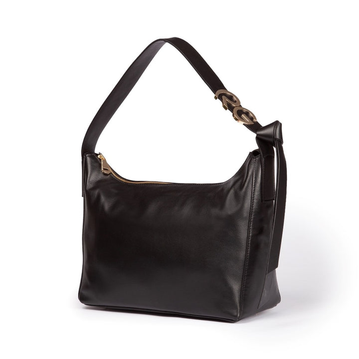 Roberta Gandolfi Dafne Hobo In Morbida Pelle Di Vitello