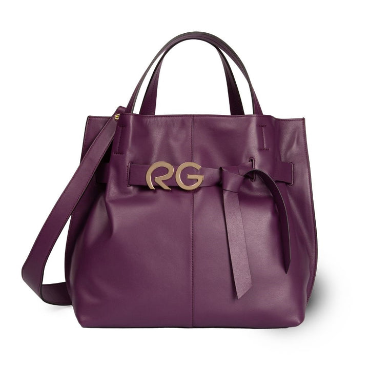 Roberta Gandolfi Dafne Large borsa a mano in pelle con tracolla staccabile